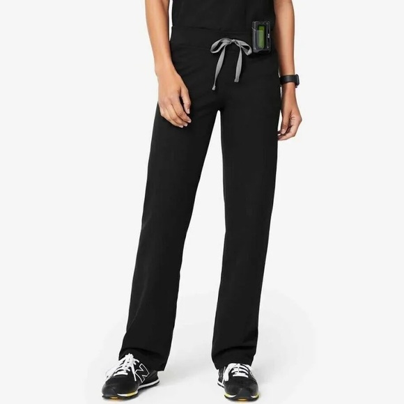 Figs Pants - Figs Black Livingston Scrub Pants xs